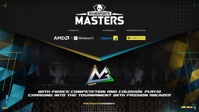 Marcos Gaming Joins Rs. 2 Crore Skyesports Masters: India's First Franchised Esports League